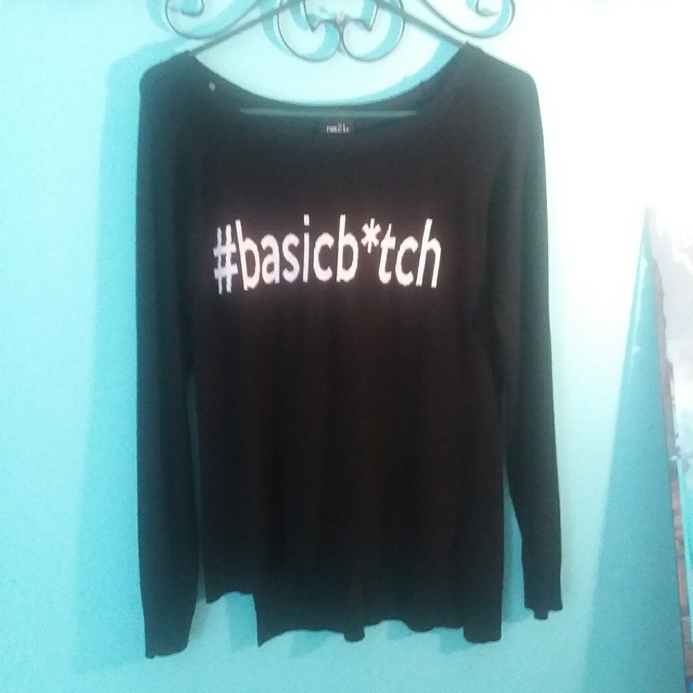 #basicb*tch sweater